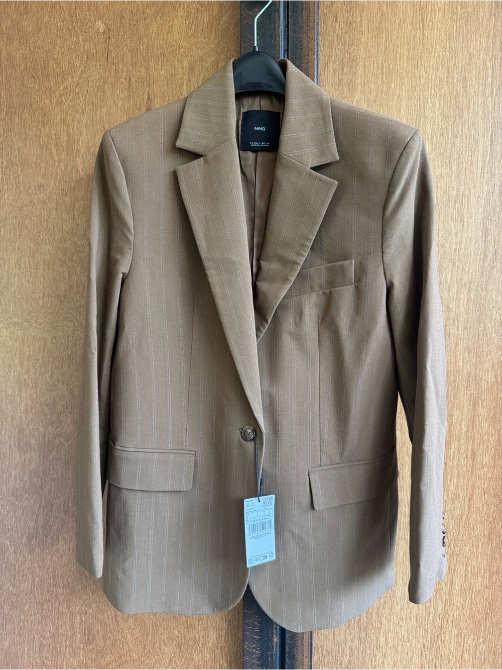 Mango Pinstripe suit NWT
